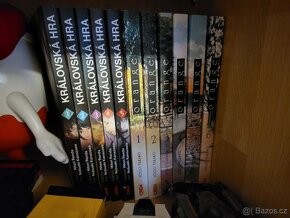 Manga útok titánů a Gantz a královská hra atd - 9