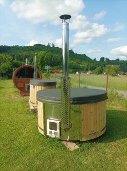 Koupací sud Marivox LUX, koupací káď, HOT TUB, skladem - 9