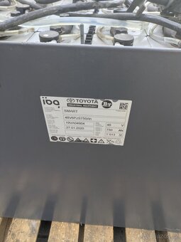 trakční baterie 48V 6PzS 750 Ah - 9