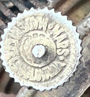 Ditmar (Vienna / Austrian Make) — modré sklo s reflektorem, - 9