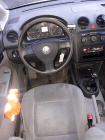 vw caddy life 2.0TDi 103kw r.v.2009 digi.klima,tažný,5 míst - 9