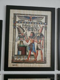 Papyrus Egypt zarámované - 9
