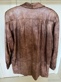 Dámská kožená bunda Vintage - 9