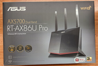 Asus RT-AX86U Pro - Zaruka do 9.3.2026 wifi 6 router - 9
