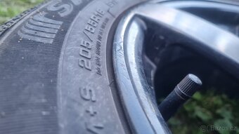 Alu kola 5x100 R16, 7" + gumy 205/55/R16 - 9