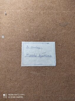 Obraz olej na kartonu - 9