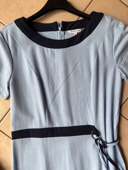 Šaty světle modré velikost 38 - 9