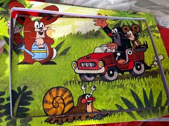 Knížky a puzzle pro děti - 9