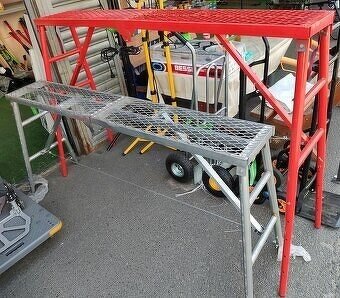 Skládací stavební pracovní kozy stojany - 9