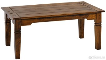 Prodám set masivního akáciového nábytku JYSK Fredericia - 9