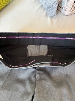 Chlapecký oblek 15let tmavě šedivý - 9