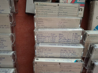 Prodám retro kazetový přehrávač Technics +kazety - 9