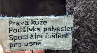 Kožená bunda vel. 56 KARA - 9