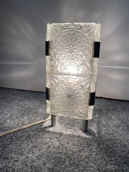 lampa retro lampička stolní lampa kamenický šenov - 9
