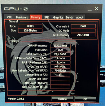 Herně-pracovní stroj i9/RTX 2080 Super / 64GB DDR4 - 9
