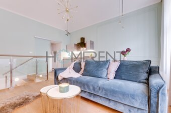 Pronájem stylového bytu 2+kk, 86m² - mezonet - Praha - Karl - 9