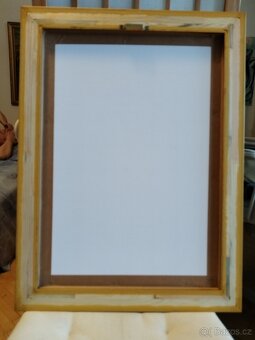 obraz DÁMA, PORTRÉT, olej na kartonu, kopie Ženíšek - 9