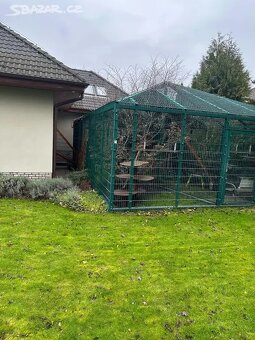 Prodám velkou ocelovou voliéru pro kočky či jiná zvířata - 9