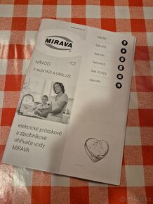 Elektronický průtokový ohřívač vody MTE 6kW 400V - 9
