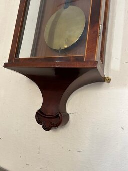 Hodiny biedermeier originál - dachle. - 9