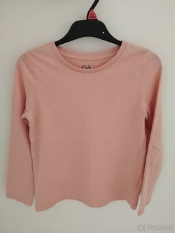 Dívčí trička s dlouhým rukávem č.122 - 9