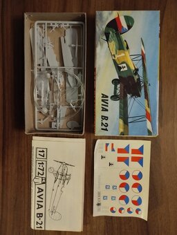 Modely letadel,KP, plastové stavebnice. - 9