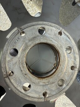 ALU KOLA ORIGINÁL MERCEDES 16" 5X112 ET45,5 7,5J sada 4ks - 9