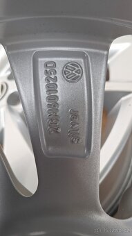 Alu kola VW 17" 5x100 6,5J ET39 Taigo T-Cross - 9