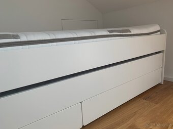 Rozkládací postel s úložným prostorem - 9