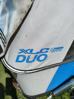 dvoumístný dětský vozík za kolo Croozer XLC Duo - 9