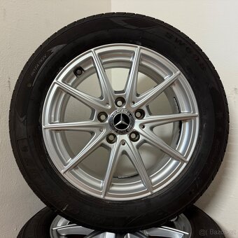 MERCEDES A W177 5x112 R16 ET44+ZIMNÍ 205/60R16 7mm - 9