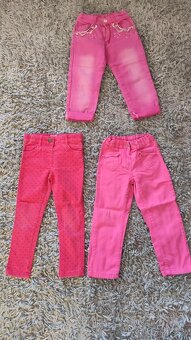 Dětské kalhoty vel. 80, 86, 92, 98 - 9
