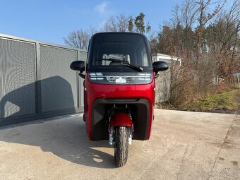Elektromobil - Elektrická tříkolka Leramotors E1, červená - 9