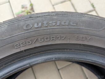 Letni pneu 225/50R17 98Y 2ks Fulda SportControl 2 - 9