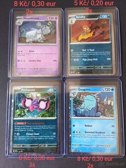 Pokémon karty 1 - 9