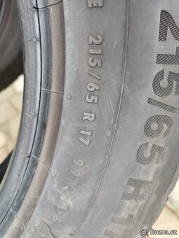 215/65/17 zimni pneu CONTI a HANKOOK 215/65 R17 - 9