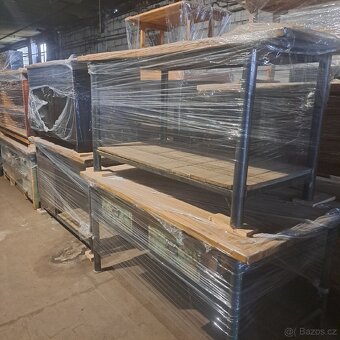 Industriální, tovární, sběratelský nábytek - 9