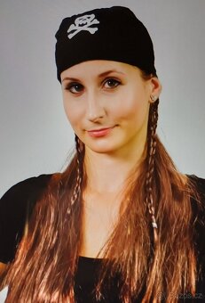 Karnevalový kostým PIRÁTKA vel.38 - 9