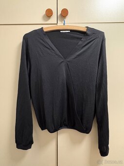 Fialová a černá halenka - 9