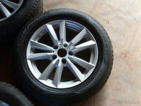 Originální alu kola BMW X5 F15, zimní Pirelli 255/55 r18 - 9