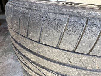 Originální sada Škoda R 17 alu kola Ray hezký stav viz foto - 9