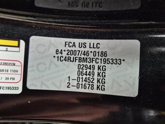 Prodám Jeep Grand Cherokee 3.0 CRDi 184kW OVERLAND - 4x4 - 9