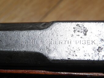 Historická flobertka 9mm - výrobce Emil Eggerth z Písku - 9