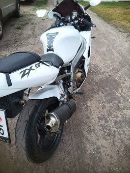 Kawasaki ZX9R 2002, 43 tkm, Laděný výfuk, LED blinkry - 9