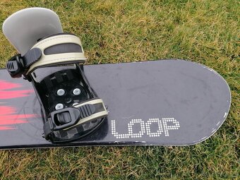 Snowboard 125cm komplet - 9