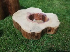 Nabízím vyobrazené květináče z masivního dřeva EKO ošetření - 9