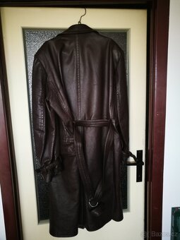Starý kožený kabát+ boty - 9