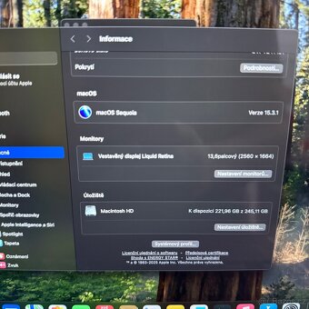 MacBook Air 13” M2 2022, 256GB/8GB, rok záruka - 9
