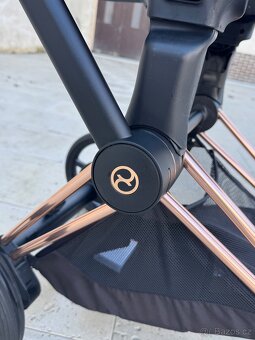 Cybex e-Priam – elektrický kočárek rosegold - 9
