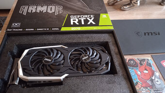 RTX 2070 MSI ARMOR OC – ŠPIČKOVÝ STAV - 9